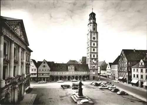 Lauingen Donau Marktplatz  *