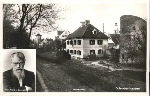 Schrobenhausen Lenbachhaus Prof. Franz v. Lenbach *