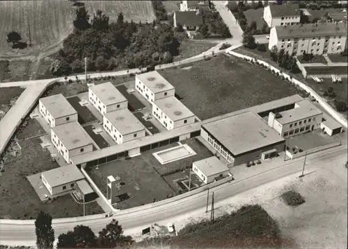 Hochzoll Augsburg Fliegeraufnahme Kinderheim *