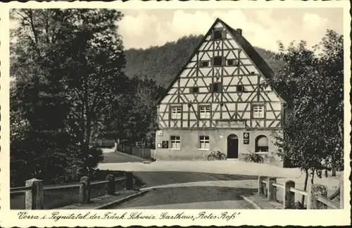 Vorra Pegnitz Vorra Gasthaus Rotes Ross Pegnitztal Rupprechtstegen * / Vorra /Nuernberger Land LKR