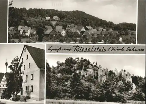 Riegelstein Gasthaus zum Eibgrat Fraenkische Schweiz *