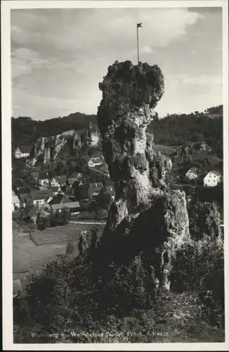 Wolfsberg Obertrubach Wolfsberger Nadel Fraenkische Schweiz *