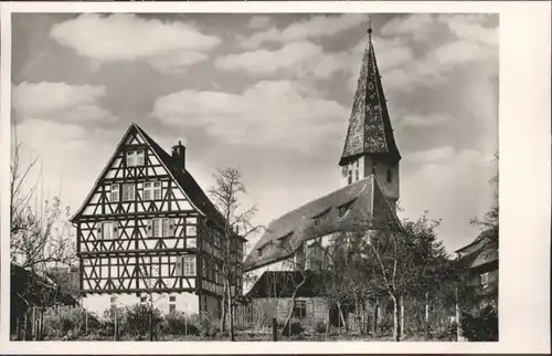 Kusterdingen Kirche Pfarrhaus *