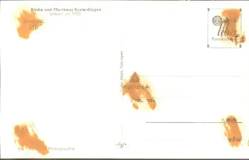 Kusterdingen Kirche Pfarrhaus *