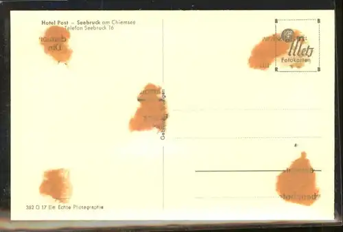 Seebruck Chiemsee Hotel Post *