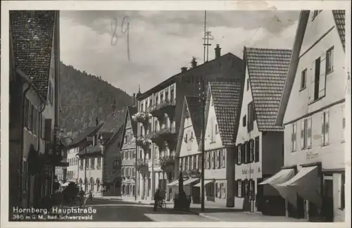 Hornberg Schwarzwald Ortenaukreis Hauptstrasse *