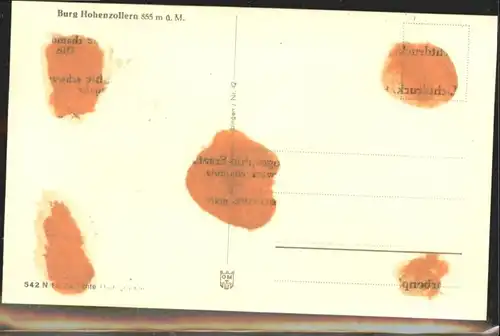 Bisingen Hechingen Burg Hohenzollern *