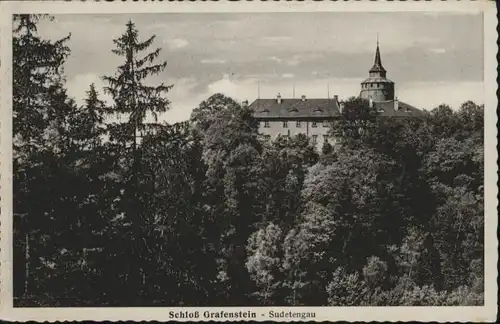 Grottau Tschechien Schloss Grafenstein Sudetengau / Hradek nad Nisou /Liberec