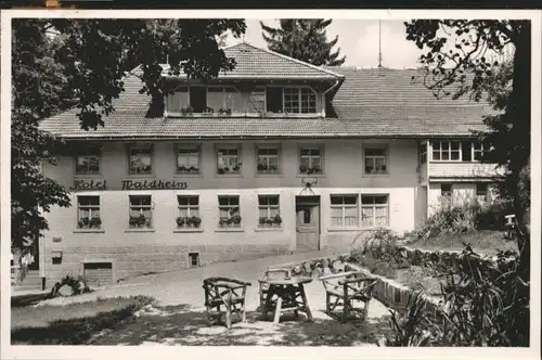 Herrischwand Hotel Pension Waldheim *