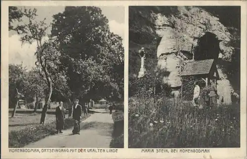 Hohenbodman alte Linde Maria Stein *