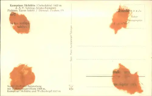 Bolsterlang Kemptner Skihuette *