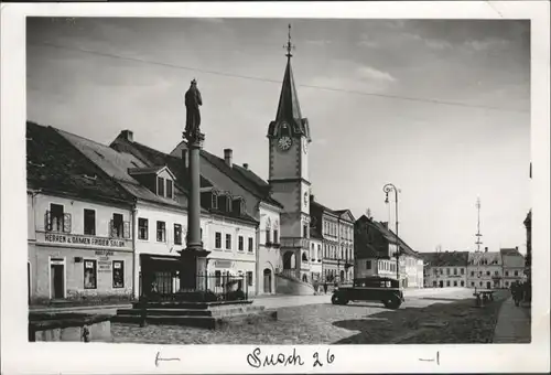 Susch Kirche Denkmal [ Handschriftlich] *