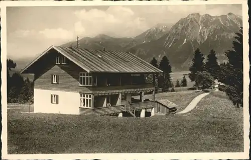 Kornau Oberstdorf Diaetkurheim Rall *