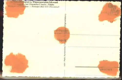 Schwand Oberstdorf  *