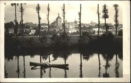 Turnau Tschechien Turnau See Boot * / Turnov /