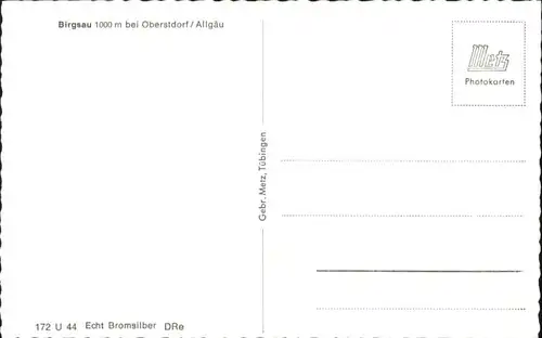 Birgsau Oberstdorf Allgaeu *