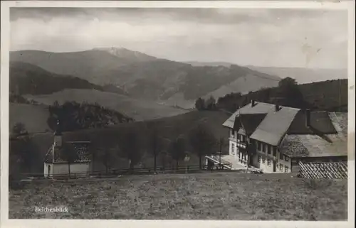 Giesshuebel Muenstertal Gasthaus Pension Belchenblick *