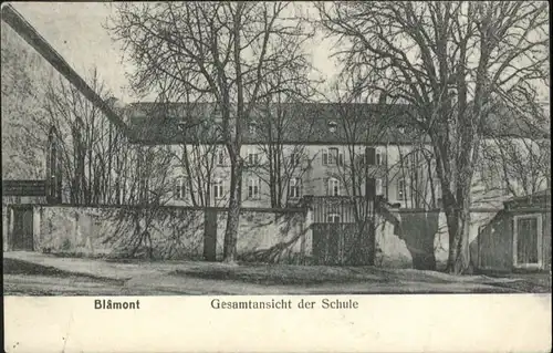 Blamont Meurthe-et-Moselle Blamont Schule *