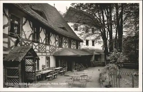 Burggaillenreuth Oberfranken Schloss-Wirtschaft Forsthaus  *