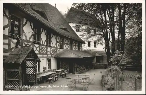 Burggaillenreuth Oberfranken Schloss-Wirtschaft Forsthaus  *