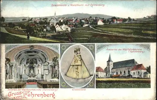 Waldthurn Fahrenberg Gnadenbild Wallfahrtskirche x