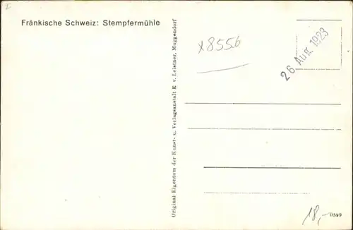 Stempfermuehle Holzbruecke *