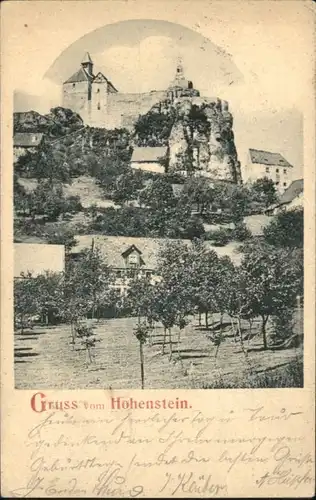 Hohenstein Kirchensittenbach Burg Hohenstein x
