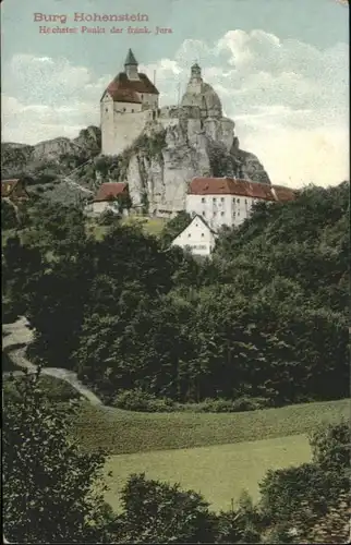 Hohenstein Kirchensittenbach Burg Hohenstein x