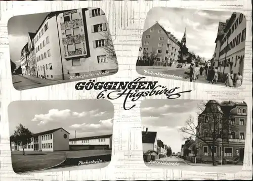 Goeggingen Bayern Wittelsbacherstrasse Parkschule Luitpoldstrasse *