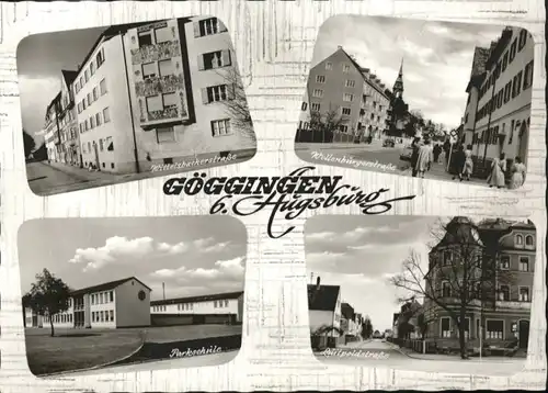 Goeggingen Bayern Wittelsbacherstrasse Parkschule Luitpoldstrasse *