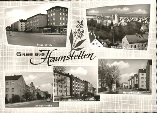 Haunstetten Augsburg Inningerstrasse Hofackerstrasse *