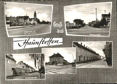 Haunstetten Augsburg Eichenstrasse Laerchenstrasse Turnhalle *