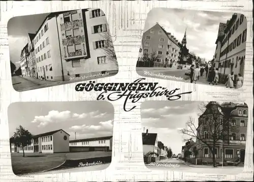 Goeggingen Bayern Wittelsbacherstrasse Wellenburgerstrasse Luitpoldstrasse *