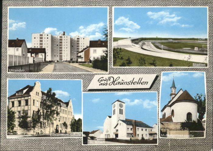 Haunstetten Augsburg Uhlandstrasse Stadion... oldhting.de