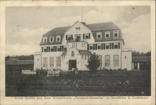 Nordholz Bremerhaven Kinderheim Deutsch Amerika x / Nordholz /Cuxhaven LKR