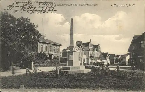 Otterndorf Kriegerdenkmal Westertorstrasse x