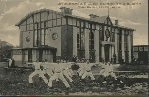 Krempe Holstein 28. Gauturnfest 1911 *