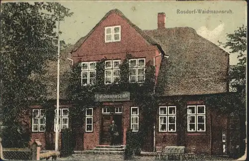 Rosdorf Holstein Gasthaus Waidmannsruh x