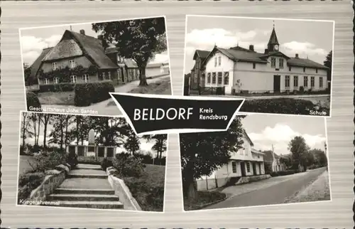 Beldorf Kriegerehrenmal Schule *