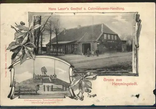 Hemmingstedt Gasthof Hans Lauer Landesdenkmal Dusendduewelswarf x