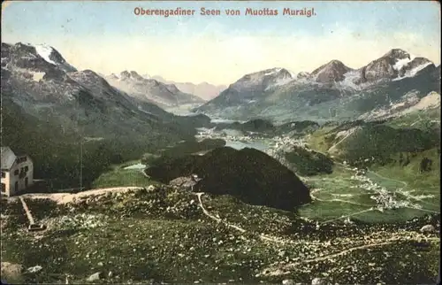 Muottas Muragl Muottas Muragl Oberengardiner See x / Muottas Muragl /Rg. St Moritz