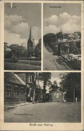Kating Dorfstrasse Kirche Kirchspielskrug x