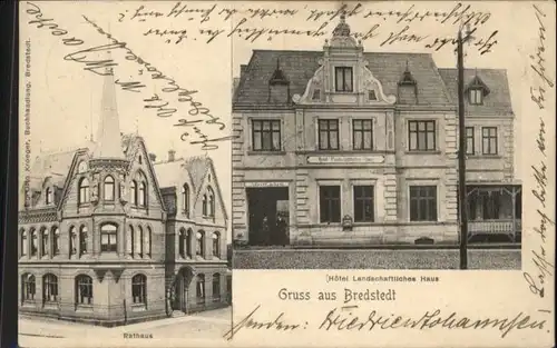 Bredstedt Rathaus Hotel Landschaftliches Haus x