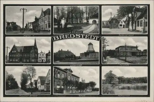 Bredstedt Bredstedt Luetjenshoeft Suederstrasse Turnhalle * / Bredstedt /Nordfriesland LKR