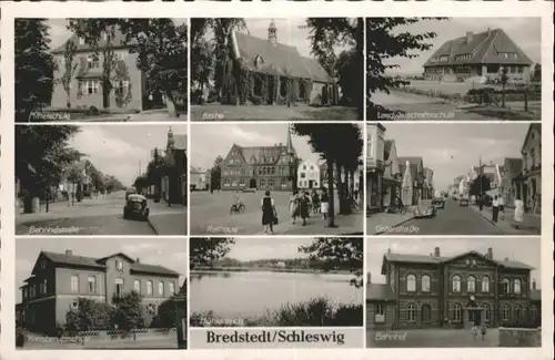Bredstedt Schule Osterstrasse Bahnhof  x