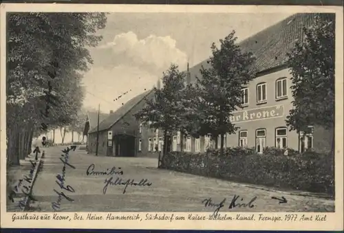 Suchsdorf Suchsdorf Kiel Gasthaus zur Krone  * / Kiel /Kiel Stadtkreis