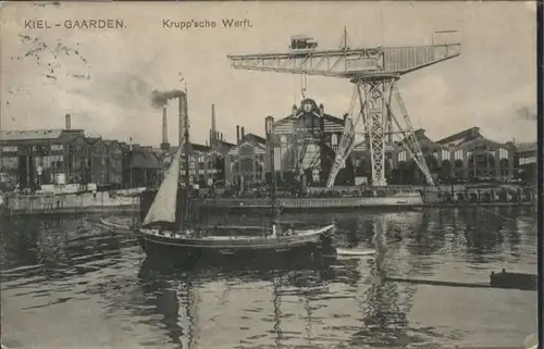 Gaarden Kiel Kruppsche Werft x
