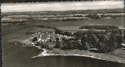 Haddeby Schlei Schleswig Fliegeraufnahme Campingplatz *