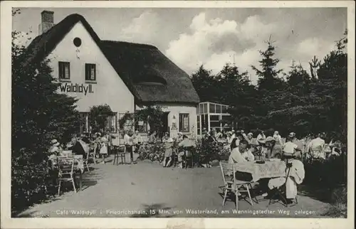 Westerland Cafe Waldidyll Friedrichshain *