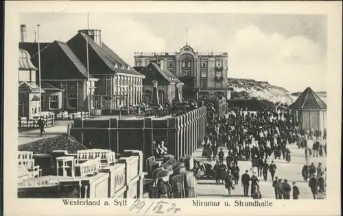 Westerland Sylt Miramar Strandhalle *